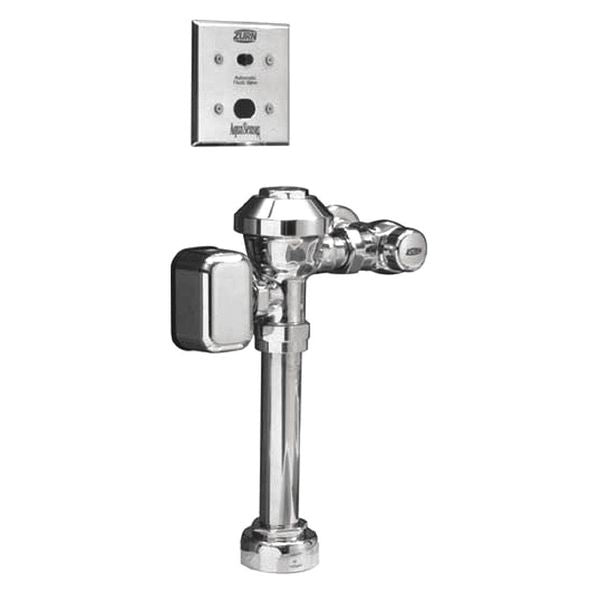 1.28 gpf, Toilet Automatic Flush Valve, Chrome, 1 in IPS