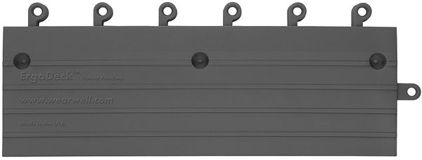 Ramp Edge PVC 18 in 18 in 7/8 in