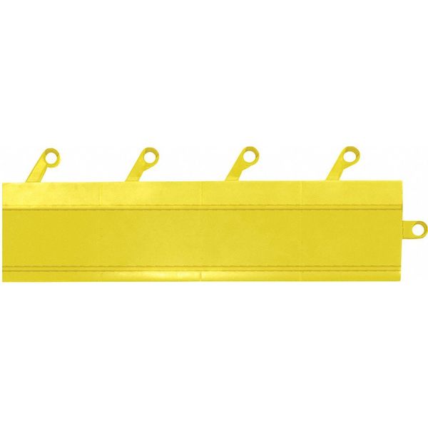 Interlocking Mat Edging PVC 12 in 3 in 5/8 in