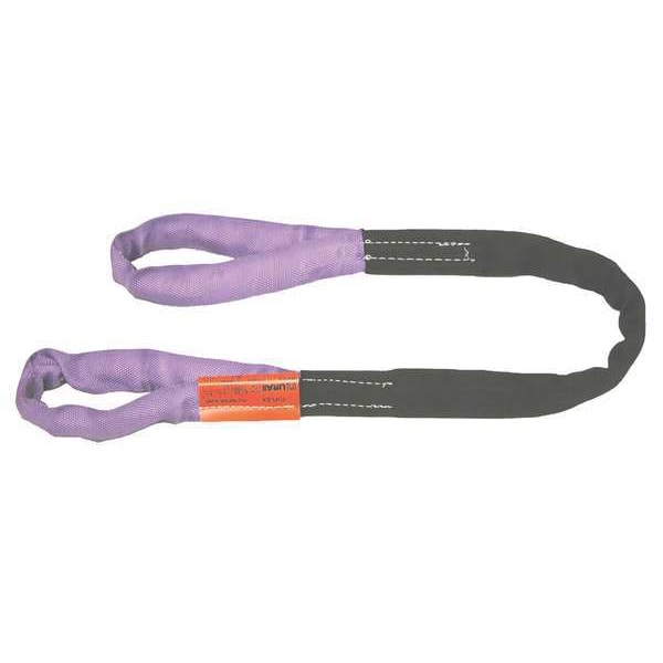 Roundsling, Eye & Eye, 10 ft L, 2600 lb Cap