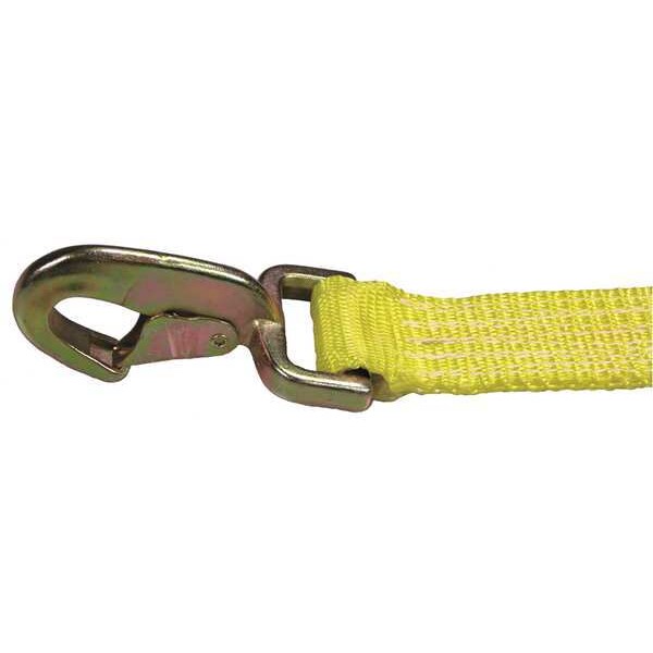 Tiedown, RtchtStrapAsmbly, 1600 lb, Snap Hk