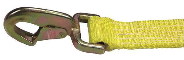 Tiedown, RtchtStrapAsmbly, 1600 lb, Snap Hk