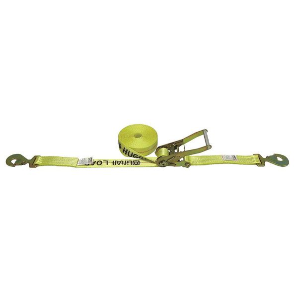 Tiedown, RtchtStrapAsmbly, 3300 lb, Snap Hk