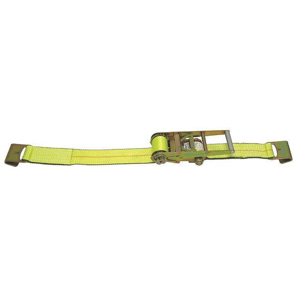 Tiedown, RtchtStrapAsmbly, 5000 lb, Flat Hk