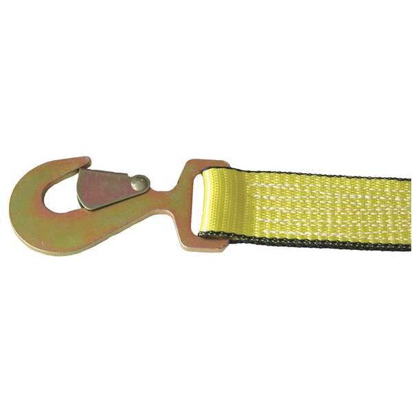 Tiedown, RtchtStrapAsmbly, 1600 lb, Snap Hk