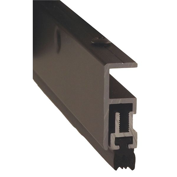 Door Frame Weatherstrip, 7 ft. L, Black