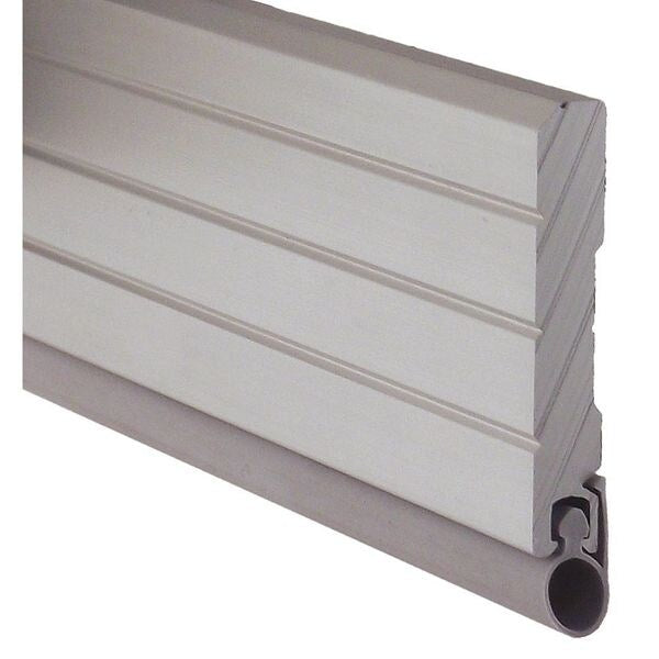 Door Frame Weatherstrip, Neoprene, 4'L x 1-3/4