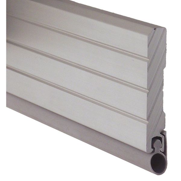 Door Frame Weatherstrip, Neoprene, 7'L x 1-3/4