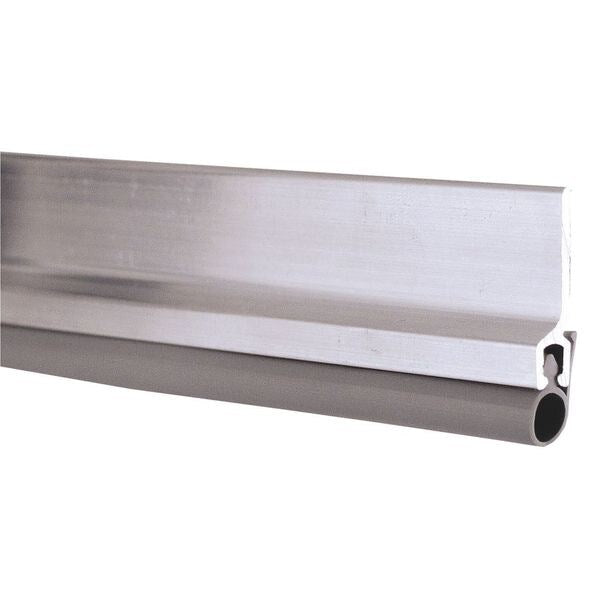 Door Frame Weatherstrip, Hollw Bulb, Mill