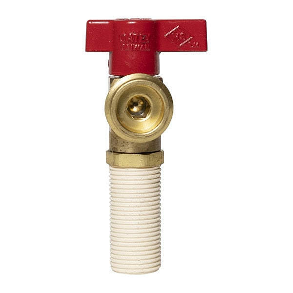 Washing Machine Valve, 3/4 in., CPVC, Red