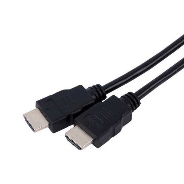 HDMI Cable, High Speed, Black, 6 ft, 28, PK5