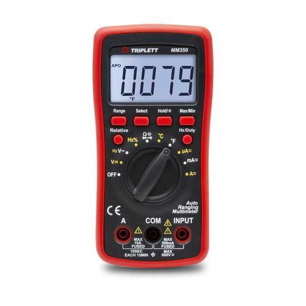 MM350 TRMS Multimeter w/Certificate of T