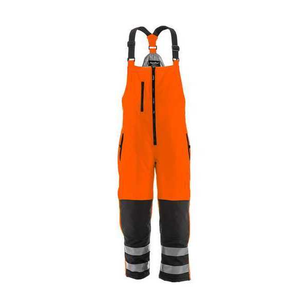 Insulated Bib Overall, Orange Size S