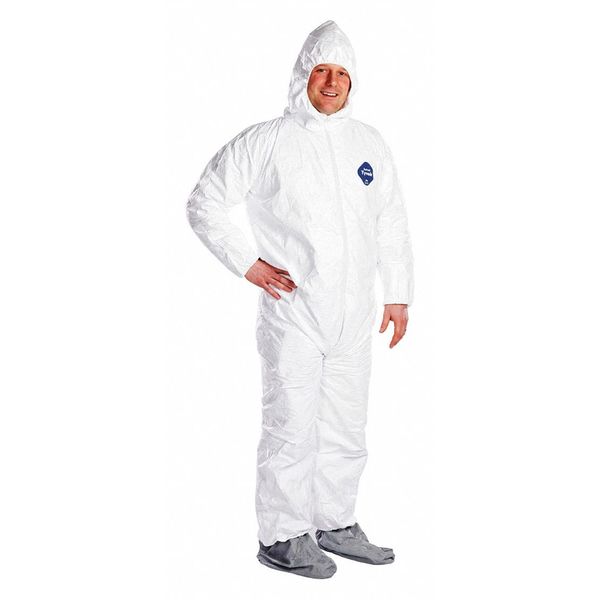 Coverall, L, White