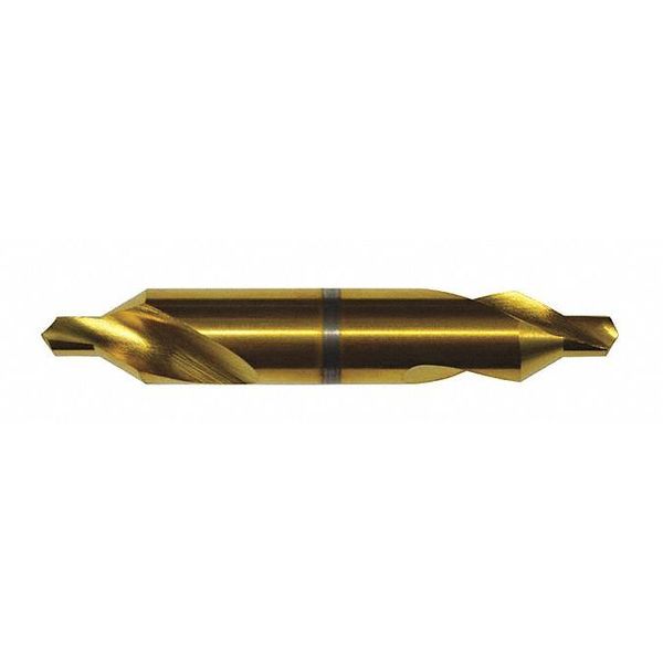 Double End Drill/Countersink, 60 deg, Sz#4
