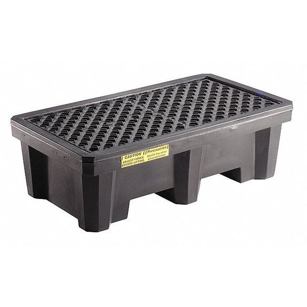 Spill Containment Pallet, 2-Drum, 53