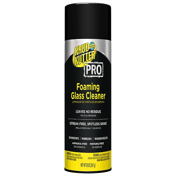Foam Glass Cleaner, Clear, Fragrance Free