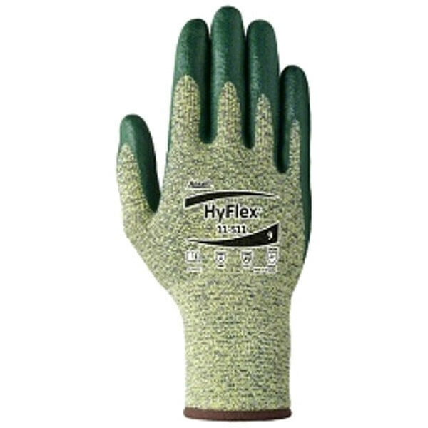 Cut Resistant Glove, VndPk, Sz9, PR