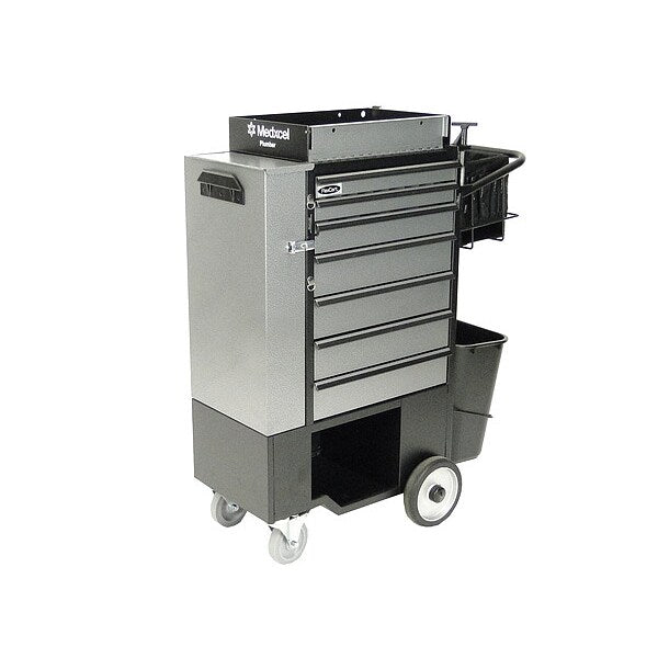 Plumbers Cart, Black, Medxcel
