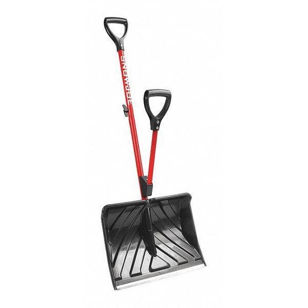 Snow Shovel, Poly Poly Blade Material, 18