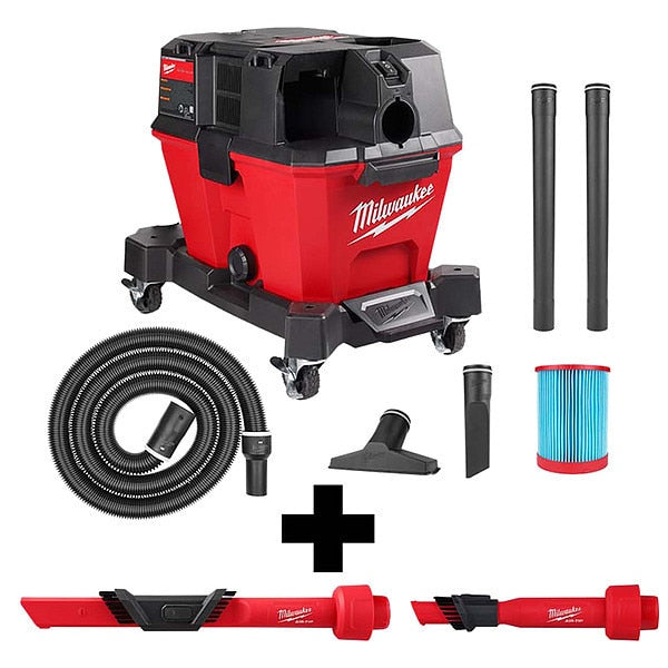 Wet/Dry Vac, 3-in-1 brush, 2-in-1 brush