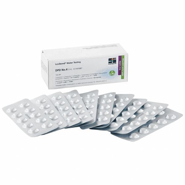 Safest Tablet, Test Total Chlorine, 100PK