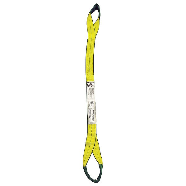 Web Sling, 2Ply, Twst Eye, 2x10ft., M151039