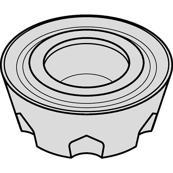 Round Daisy Insert Copy Milling