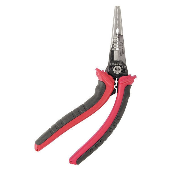 Long Nose Wire Strippers, Curved Handle