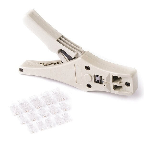 Crimp Tool, RJ-45 and RJ-11, Modular Plug