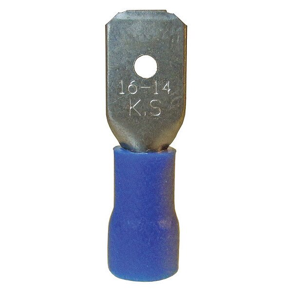 Vinyl-Insu Disconnec, 16-14 AWG, Male, PK18
