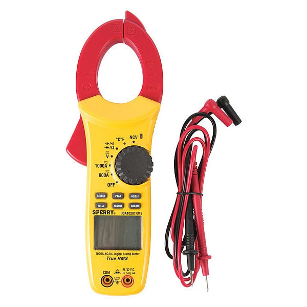 True RMS Clamp Meter, 10 Func., 27 Range