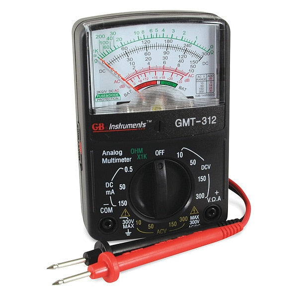 Analog Multimeter, 5 Func., 12 Range
