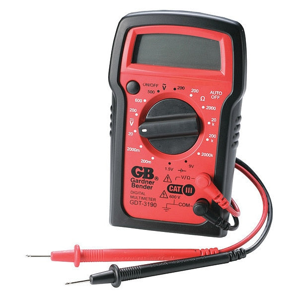 Digital Multimeter, 4 Func., 14 Range