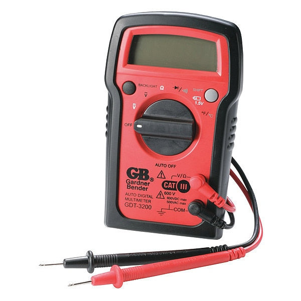 Digital Multimeter, 7 Func., 7 Range Auto
