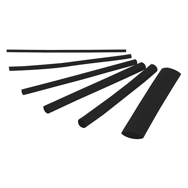 Heat Shrink Tubing, 1/4-1/8