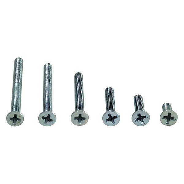 Screw Kit Phillips, 6-32 120-Pc, PK120