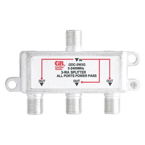 Splitter, Satellite/Digital TV, 3 Way