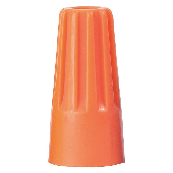 Twist On Wire Cnnectr, 22-14, Orange, PK25