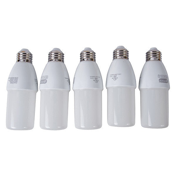 LED Stk Light Bulb, 1100 lm, 12W, PK5