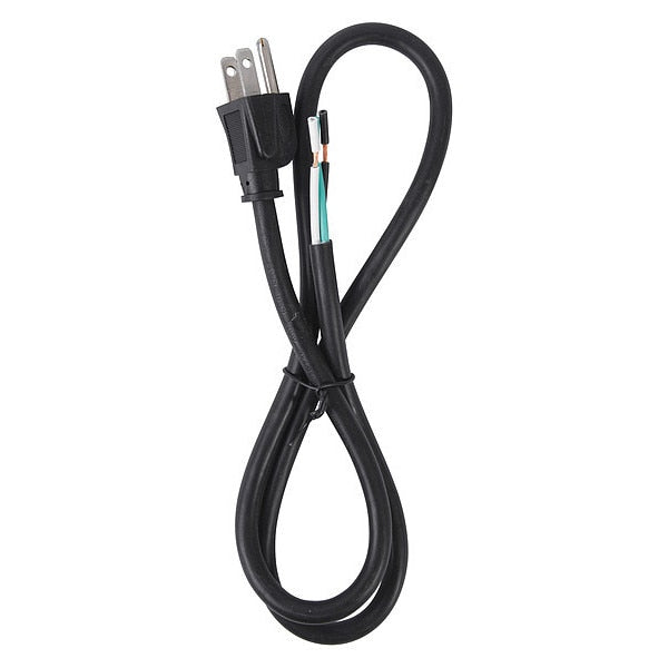 Power Cord, 3-Wire, 13A, 3 ft, SJTW, 16/3