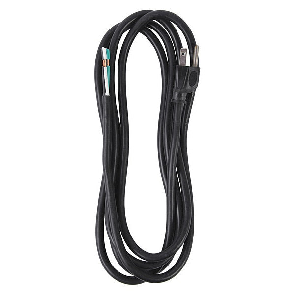 Power Cord, 3-Wire, 13A, 9 ft, SJTW, 14/3