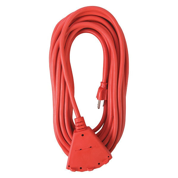 Triple Tap, Extension Cord, 15A, 50 ft, 14/3