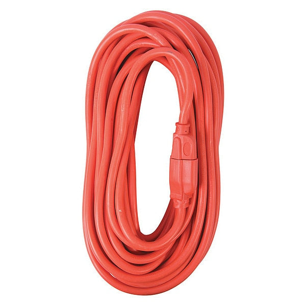 Single Extension Cord, 15A, 50 ft, 14/3