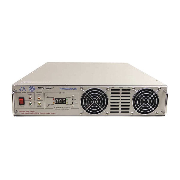 Pure Sine, 3000W, RM 2U, Inverter, 24VDC
