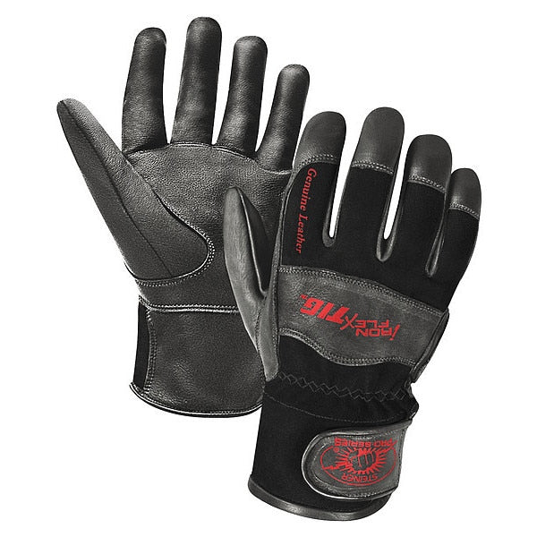 TIG Welding Gloves, Kidskin Palm, M, PR