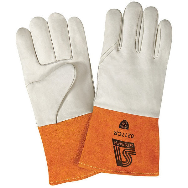 MIG Welding Gloves, Cowhide Palm, 2XL, PR