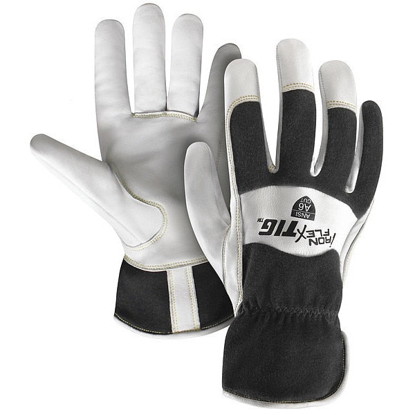 TIG Welding Gloves, Kidskin Palm, S, PR