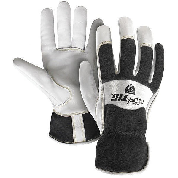 TIG Welding Gloves, Kidskin Palm, L, PR