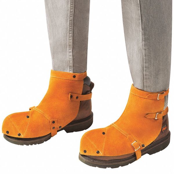 Shoe Spats, Side Split, Cowhide, PR